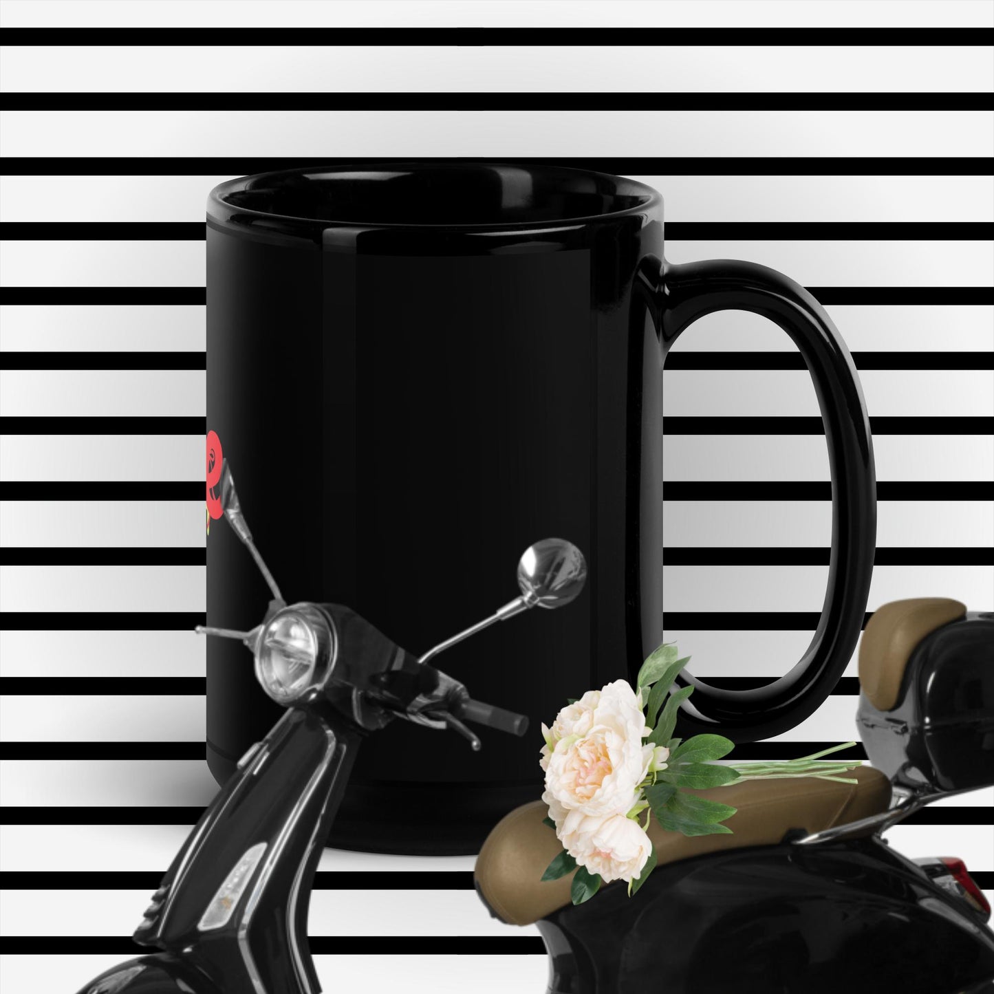 Black Glossy Mug